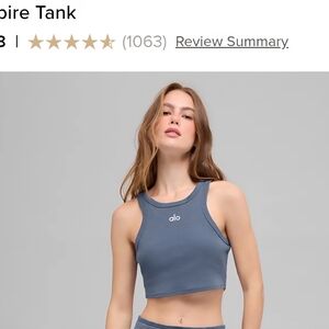 ALO Yoga Bluestone Aspire Tank